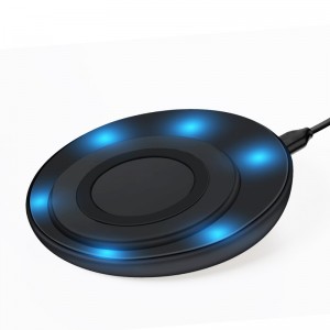 KPS-9503HC  OEM innovative bowl 10W fast qi phone wireless charger with led