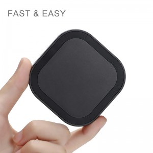 KPS-9501HC Oem mini ultra thin 10W fast charge qi wireless charger for cellphone