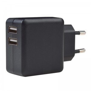 KPS-8301LC  5V/2.4A Dual USB Travel Charger