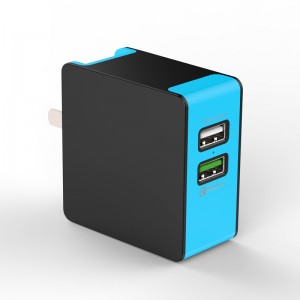 KPS-8034LC 5V4.8A 2USB wall charger